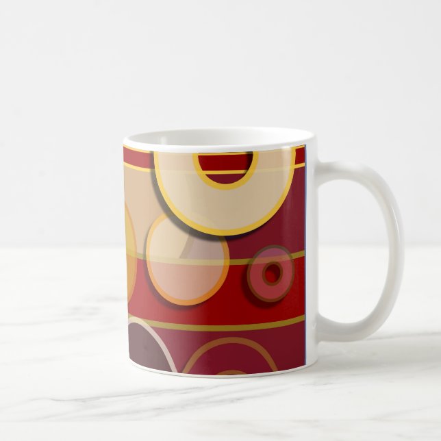 Caneca De Café Resumo #843 (Direita)