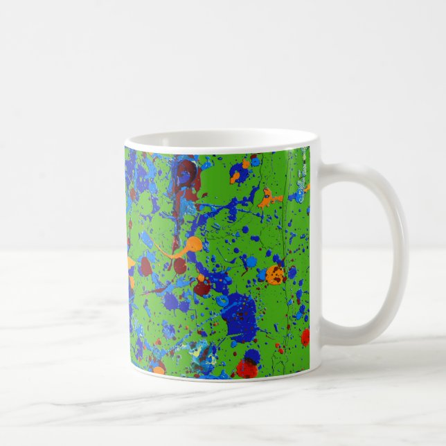Caneca De Café Resumo #905 (Direita)