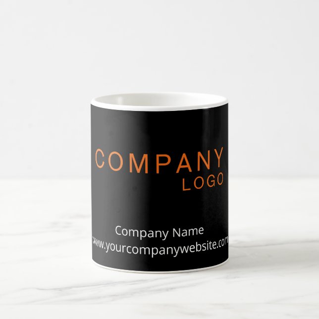CANECA DE CAFÉ RETANGLE LOGO BUSINESS COMPANY MARCADA BLACK (Centro)