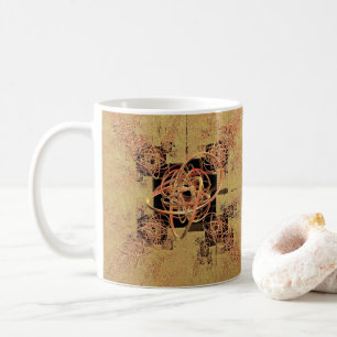 Caneca De Café Retângulo de ouro