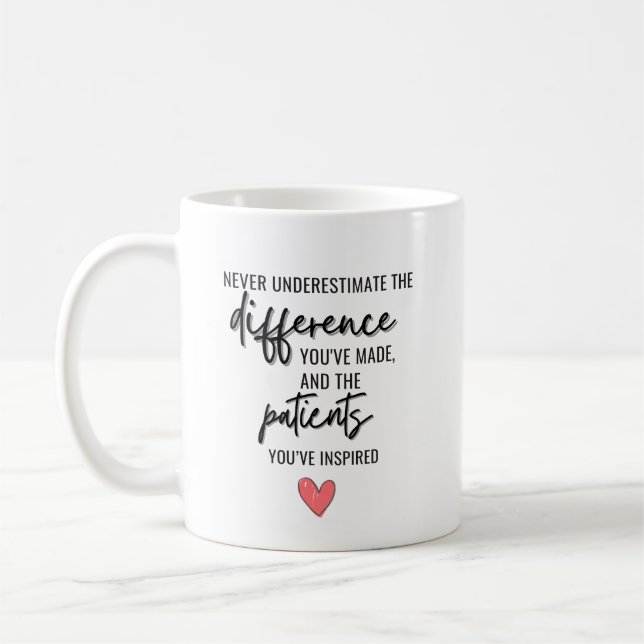 Caneca De Café Retirada Médica Personalizada (Esquerda)