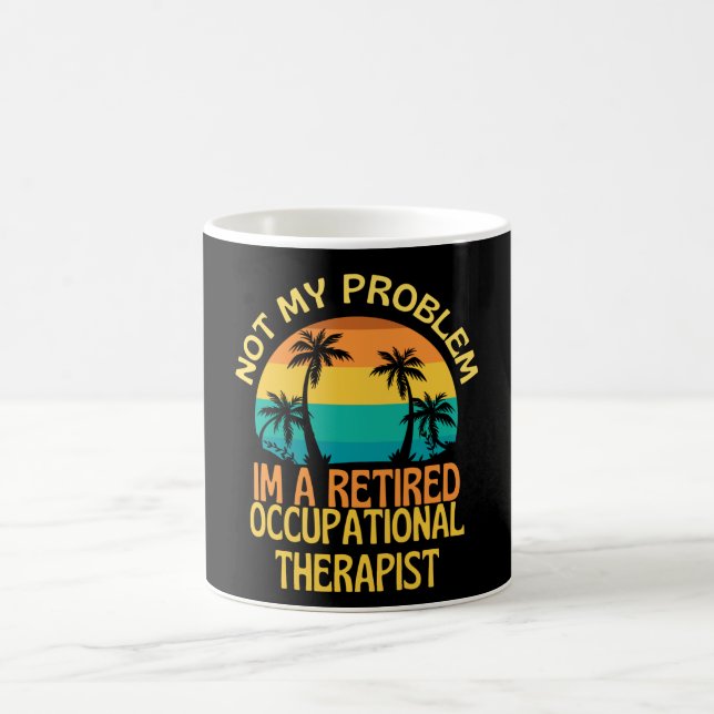 Caneca De Café Retirement Gift for an Occupational Therapist (Centro)