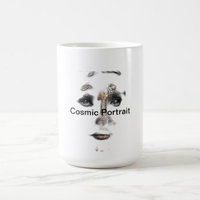 Caneca De Café Retrato Cósmico (Centro)