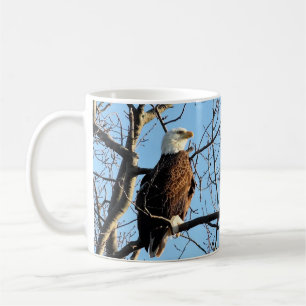 Caneca De Café Retrato da águia americana