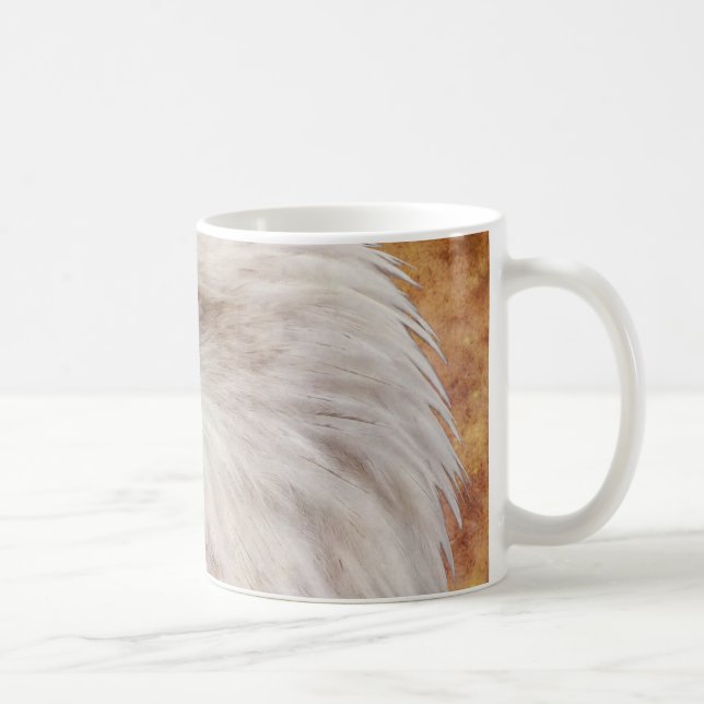 Caneca De Café Retrato da águia-calva (Direita)