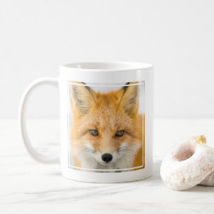 Caneca De Café Retrato da Raposa Vermelha