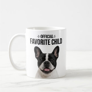 Caneca De Café Retrato de animal de estimação minimalista da cria