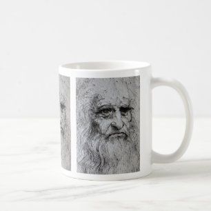 Caneca De Café Retrato de auto de Leonardo da Vinci