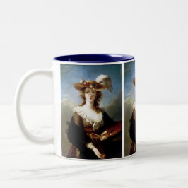 Caneca De Café Retrato de auto do ~ de Elizabeth Vigee-Le Brun