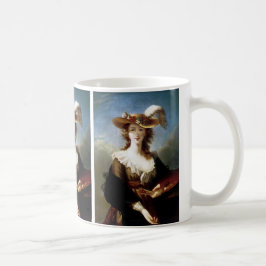 Caneca De Café Retrato de auto do ~ de Elizabeth Vigee-Le Brun