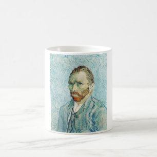 Caneca De Café Retrato de auto por Vincent van Gogh