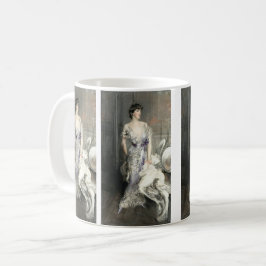 Caneca De Café Retrato de Celia Tobin Clark por Giovanni Boldini