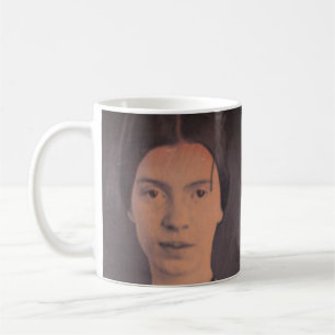 Caneca De Café Retrato de Emily Dickinson