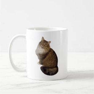 Caneca De Café Retrato de Gato Maine Coon