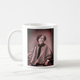 Caneca De Café Retrato de George Sand por Nadar