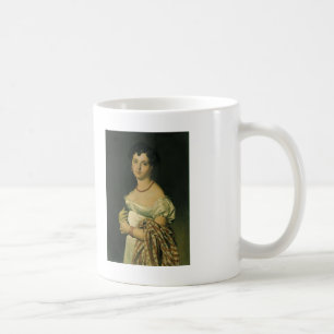 Caneca De Café Retrato de Jean Ingres- da senhora Panckoucke