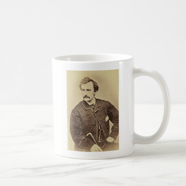 Caneca De Café Retrato de John Wilkes Booth | 1861-65 (Direita)