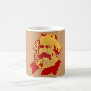 CANECA DE CAFÉ RETRATO DE KARL MARX