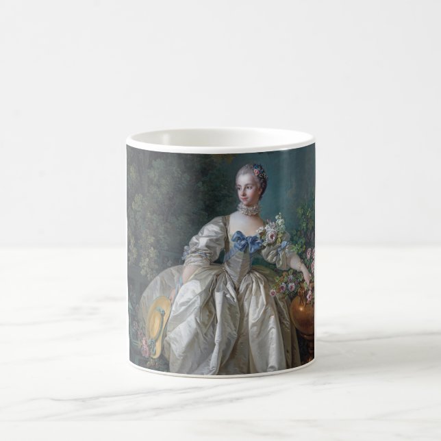 Caneca De Café Retrato de Madame Bergeret, Boucher (Centro)
