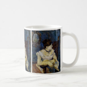 Caneca De Café Retrato de Mette Gauguin, Esposa do Artista