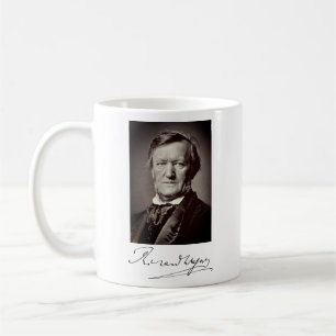 Caneca De Café Retrato de Richard Wagner