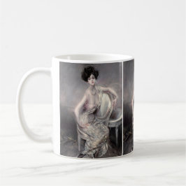 Caneca De Café Retrato de Rita de Acosta Lydig por Boldini