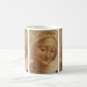 Caneca De Café Retrato de Santo Anne de Leonardo da Vinci