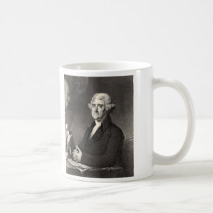Caneca De Café Retrato de Thomas Jefferson