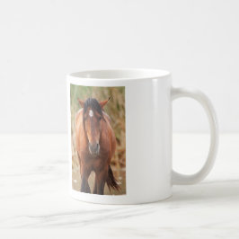 Caneca De Café Retrato de um Mustang Selvagem