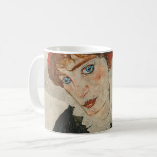 Caneca De Café Retrato de Wally por Egon Schiele