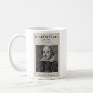 Caneca De Café Retrato de William Shakespeare