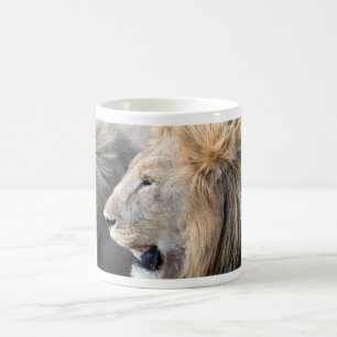 Caneca De Café Retrato do Leão