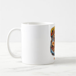 Caneca De Café Retrato do Pai do Cachorro Personalizado Número De
