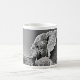 Caneca De Café Retrato elefante