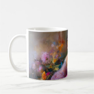 Caneca De Café Retrato elegante