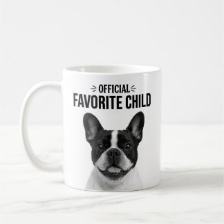 Caneca De Café Retrato Minimalista do Animal de Estimação Preto e