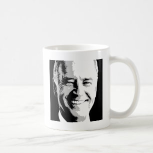 CANECA DE CAFÉ RETRATO QUADRADO DE JOE BIDEN - .PNG
