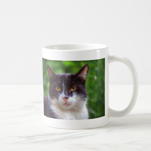 Caneca De Café Retrato Tuxedo (Direita)