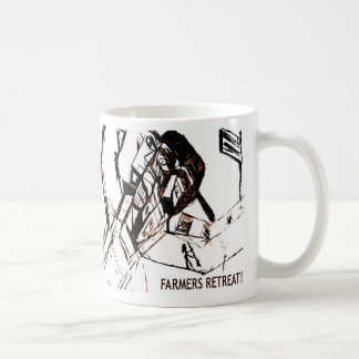 Caneca De Café RETREAT DOS FARMERS branco