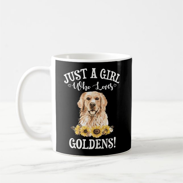 Caneca De Café Retriever de ouro (Esquerda)