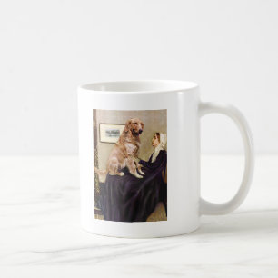 Caneca De Café Retriever de ouro 1 - Mãe do Assobiador