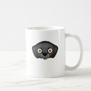 Caneca De Café Retriever Encaracolado-de cabelo