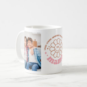 Caneca De Café Retro 2 Fotografias com Oferta de Dia de as mães d