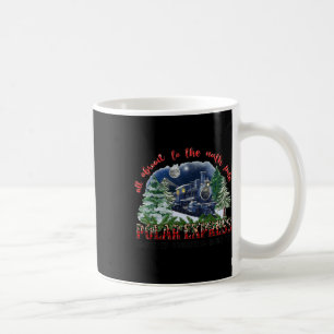 Caneca De Café Retro Acredita Que O Comboio Polar Norte Expressa