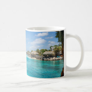 Caneca De Café Retro Beach House