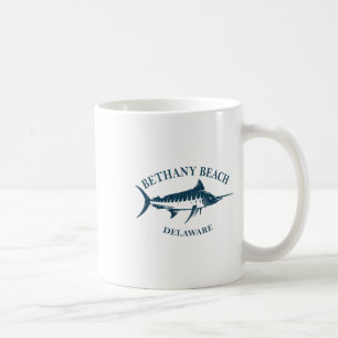 Caneca De Café Retro Bethany Beach Delaware Vintage Pesca Boati