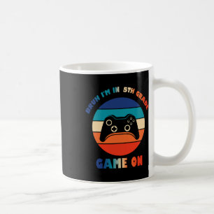 Caneca De Café Retro Bruh Estou Na 5ª Série Ck Gamer Para O Menin