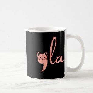 Caneca De Café Retro Cat Comma La Kamala Harris Para Presidente 2