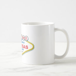 Caneca De Café Retro da lua de mel de Las Vegas
