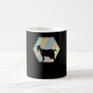 Caneca De Café Retro de Cabra